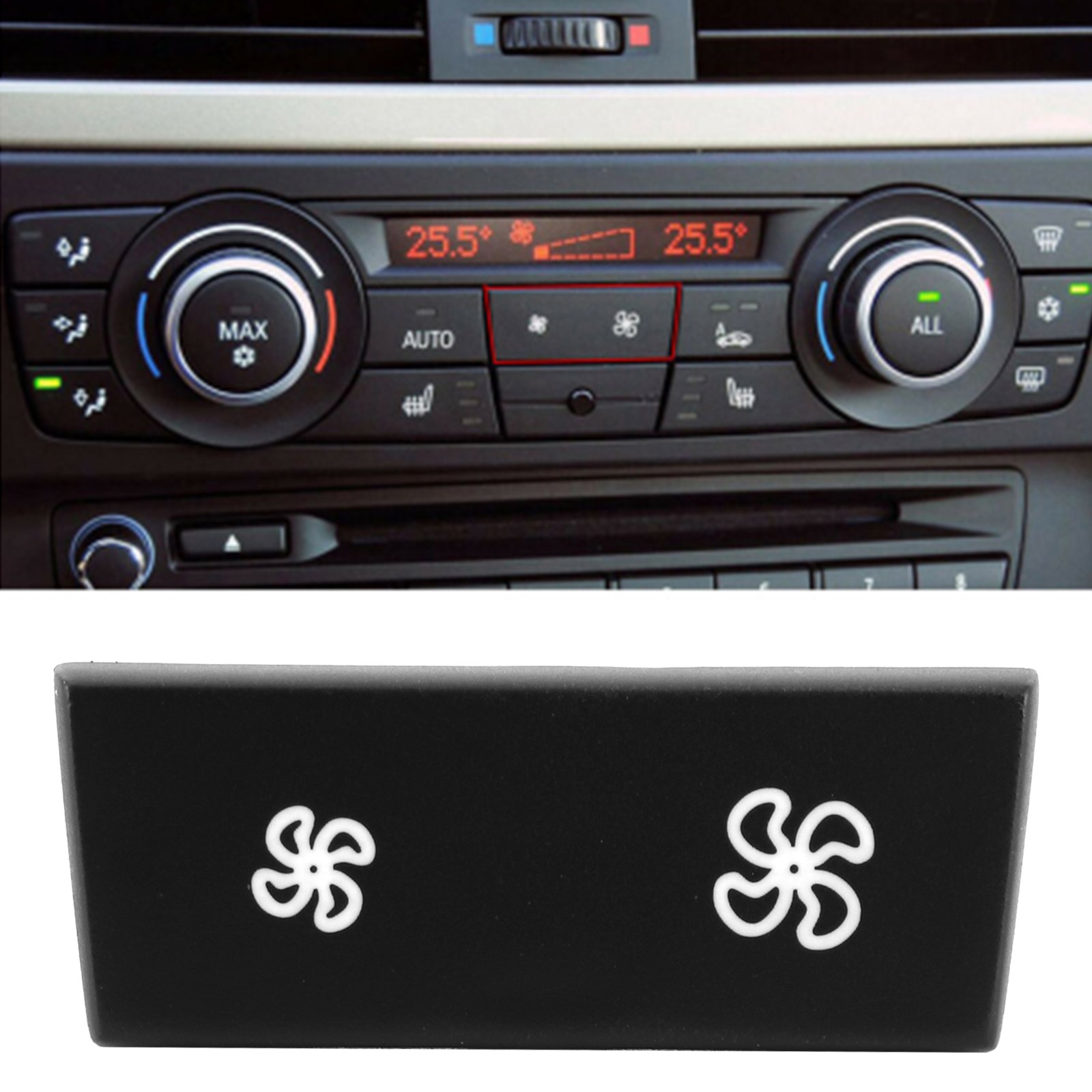 Air Conditioning Control Button Replacement Fit For E90 E91 E92 E93 F25 X1