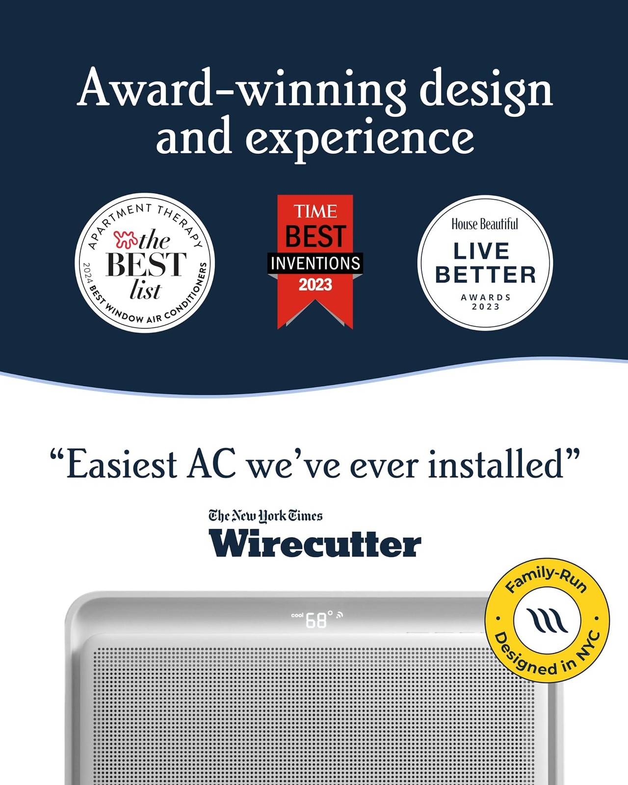 Windmill Window Air Conditioner – Quiet & Smart, Easy Install, Voice-Enabled,…