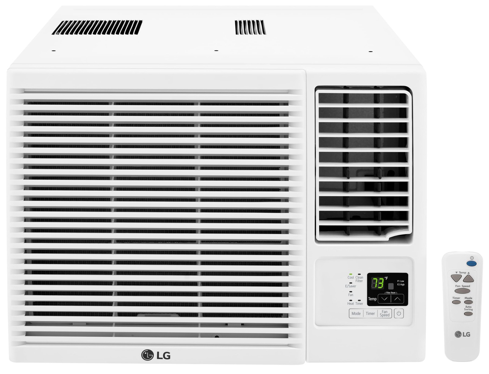 LG 18,000 BTU Window Air Conditioner with Heat, 230/208V, Cools 1,000 Sq.Ft. for