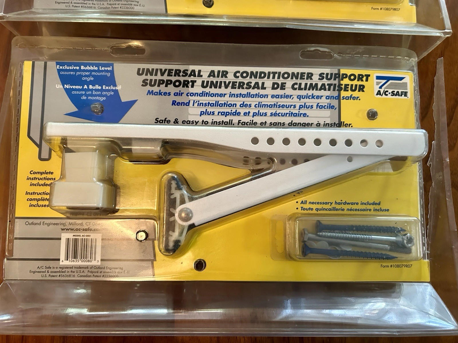2 A/C Safe Universal Air Conditioner Supports Model AC-080 New Sealed Mount Brac