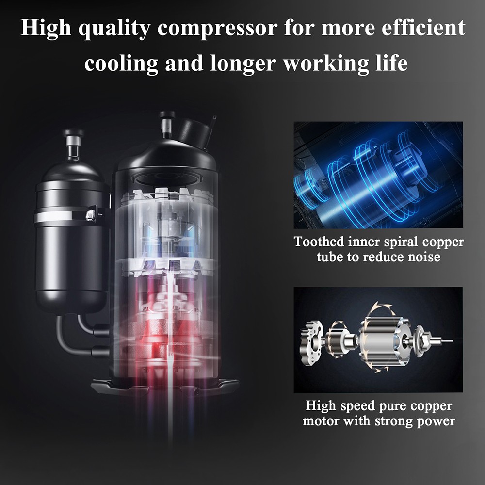 Window Air Conditioner for Room Bedroom 10000 BTU 115V W/ Remote & App Control