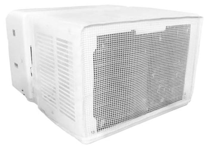 Window AC Mesh Cover 20″ W x 12.2″ D x 13.4″ H Specially for Midea U White