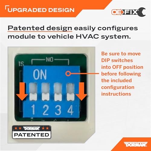 599-211XD Patented Climate Control Module with Automatic A/C Controls