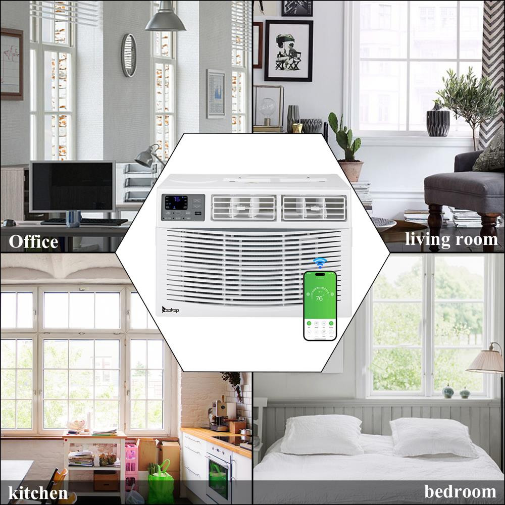 Zokop 5000 BTU-14000 BTU Portable Window Conditioner Electric Cooling AC Unit