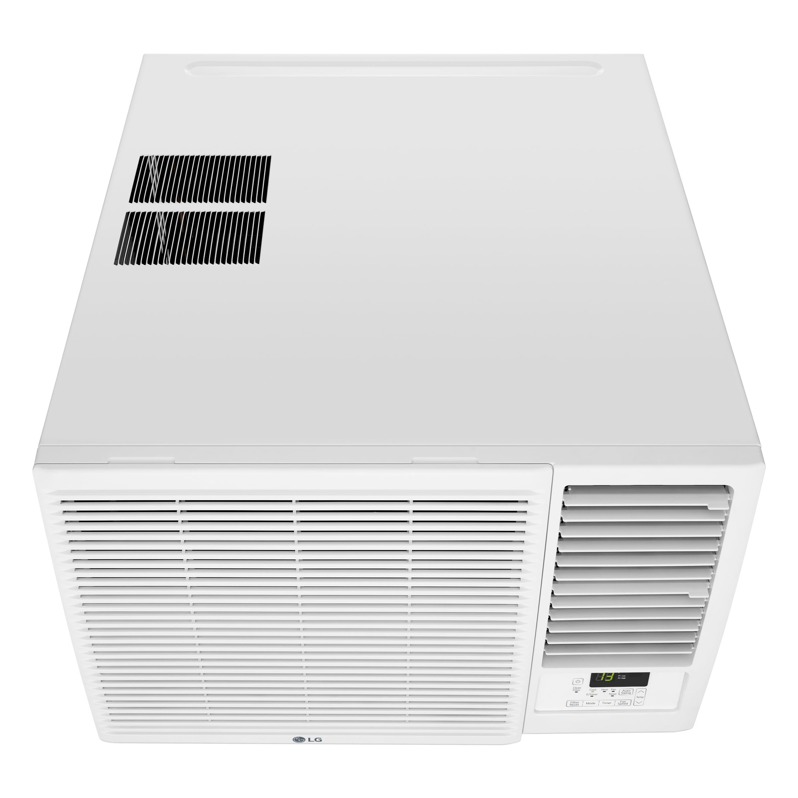 LG 18,000 BTU Window Air Conditioner with Heat, 230/208V, Cools 1,000 Sq.Ft. for