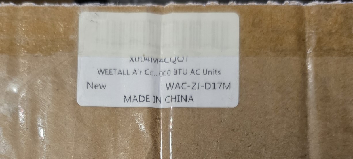 WEETALL Air Conditioner Support Bracket No Drill: Heavy Duty 350lbs, Adjustable