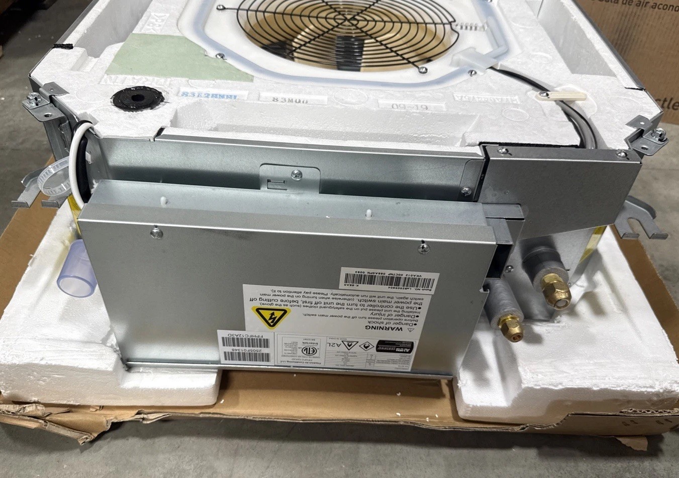 Friedrich FPHFC12A3D Mini-Split Air Handler 14500 BtuH, 550 sq ft, GRILL MISSING