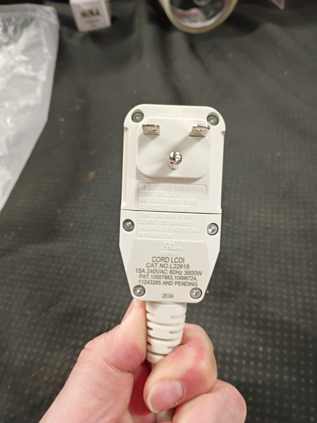 LCDI Powercord