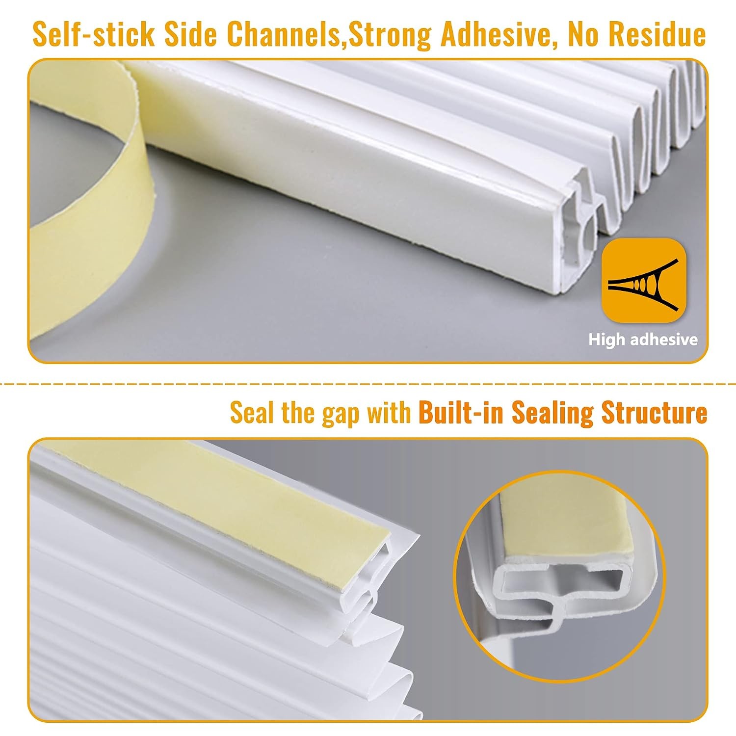 Window AC Insulating Side Panel Kit Fits for Window Air Conditioner Units Replac