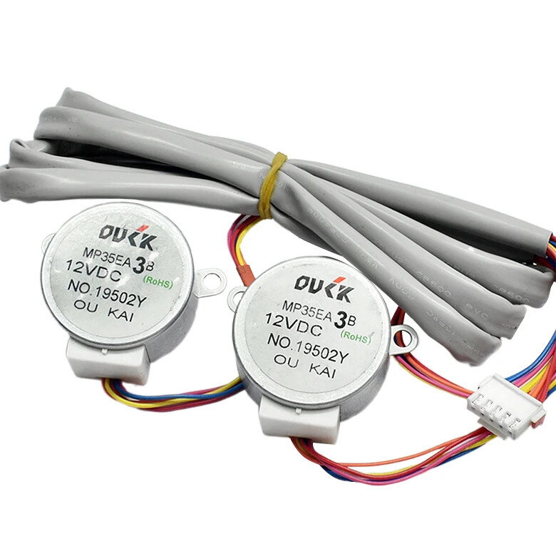 MP35EA3B For Midea Air Conditioner Cabinet 12V Double Motor Sweeping Motor Part
