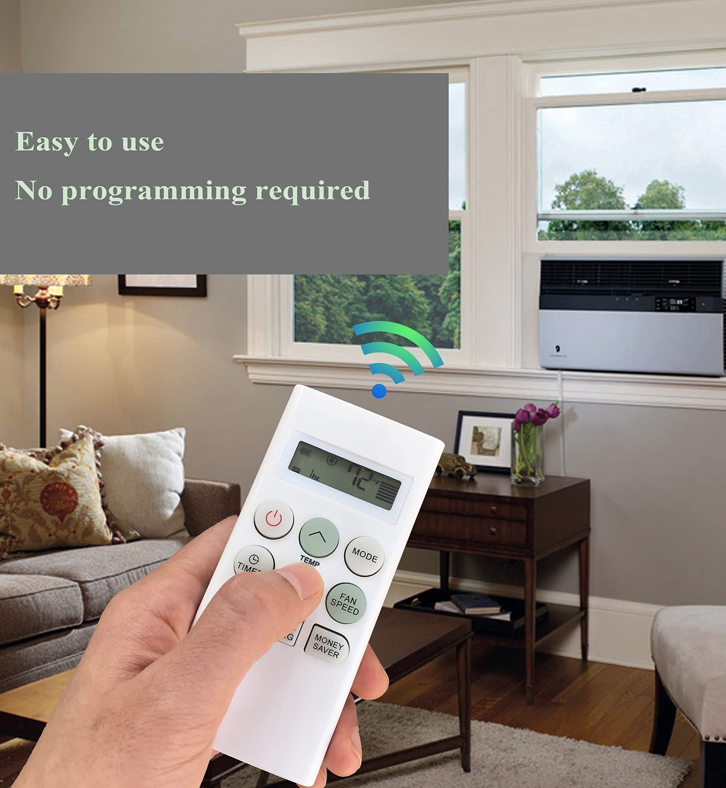 Replacement Remote Control AKB73756214 for Friedrich Air Conditioner AKB73756…