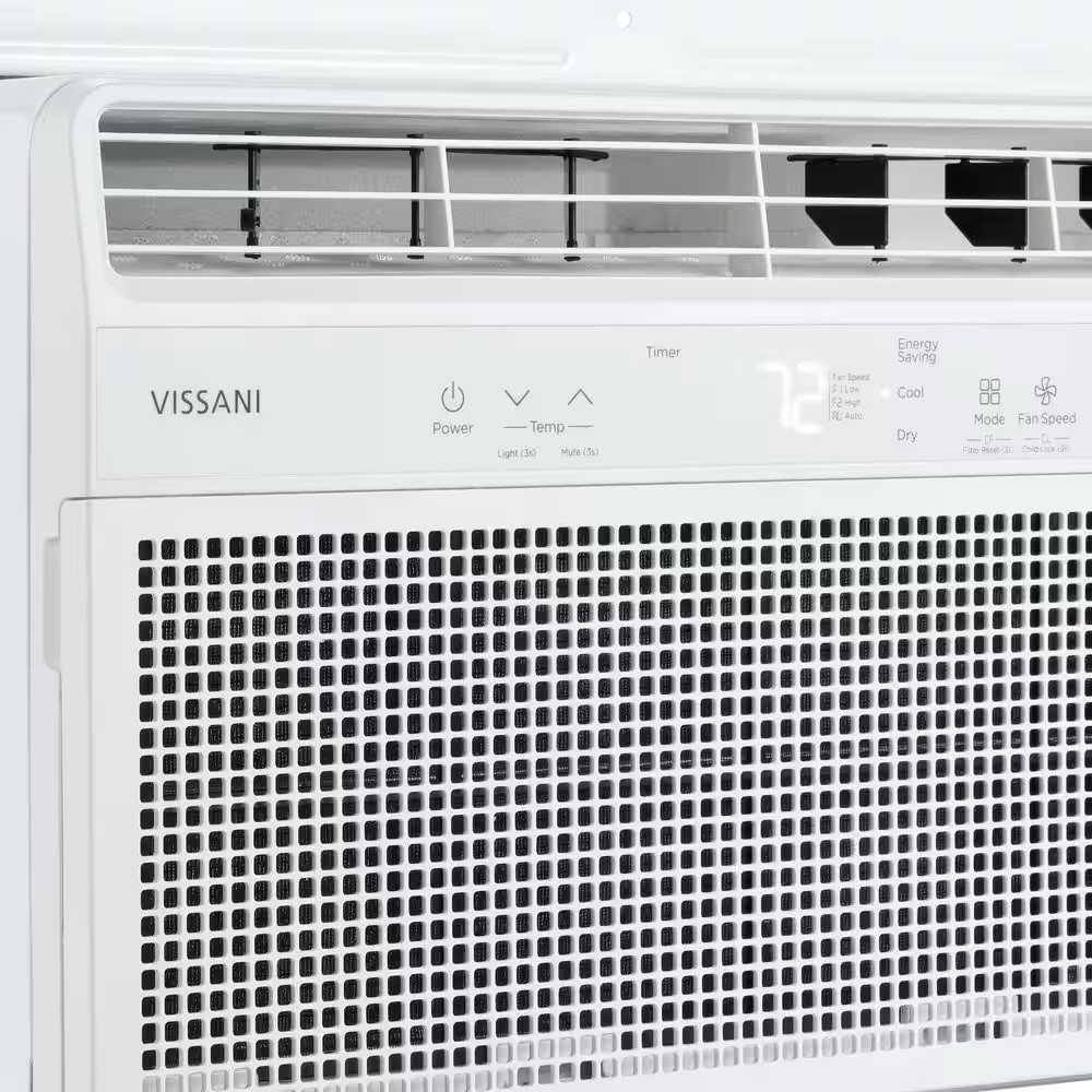 5,000 BTU 115-Volt Window Air Conditioner 150 Sq. Ft. Rooms with Remote in White