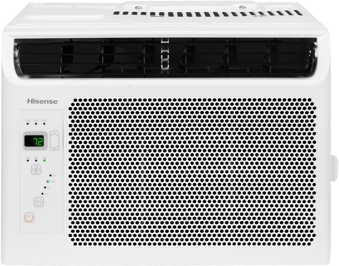 6000 BTU Window Air Conditioner Unit for Bedroom Garage Single Living Room, S…