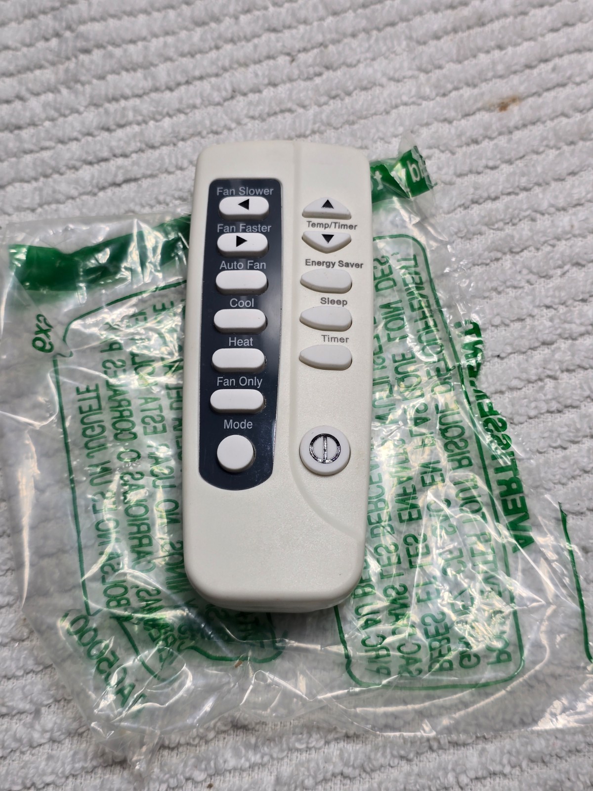 Replacement Remote Control for Frigidaire Air Conditioner Compatible