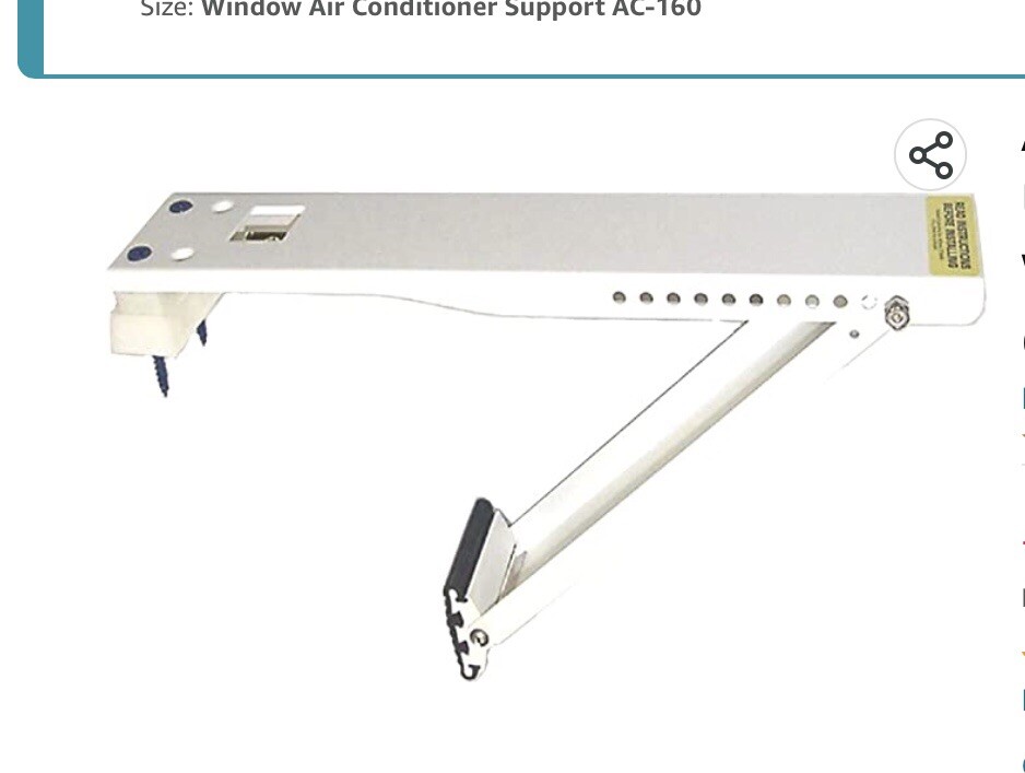 Universal A/C Support Bundle -Bracket w/ Interior & Exterior Covers