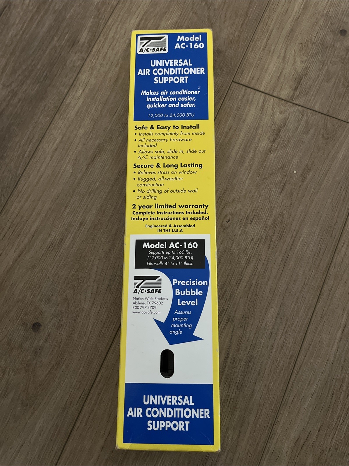 AC-Safe Universal Heavy-Duty Air Conditioner Support AC-160 / 160 Lbs New