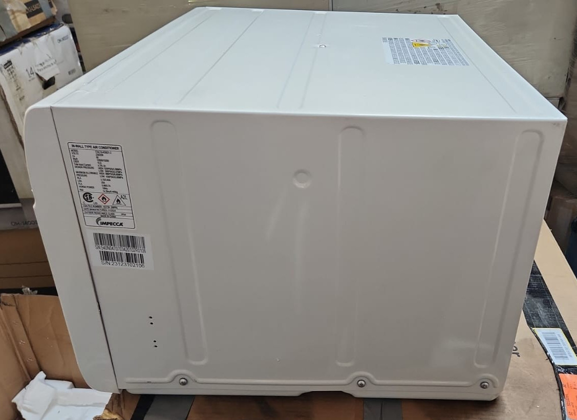 IMPECCA 10,000BTU Through-The-Wall Air Conditioner, Remote, 230V, E-Star#3