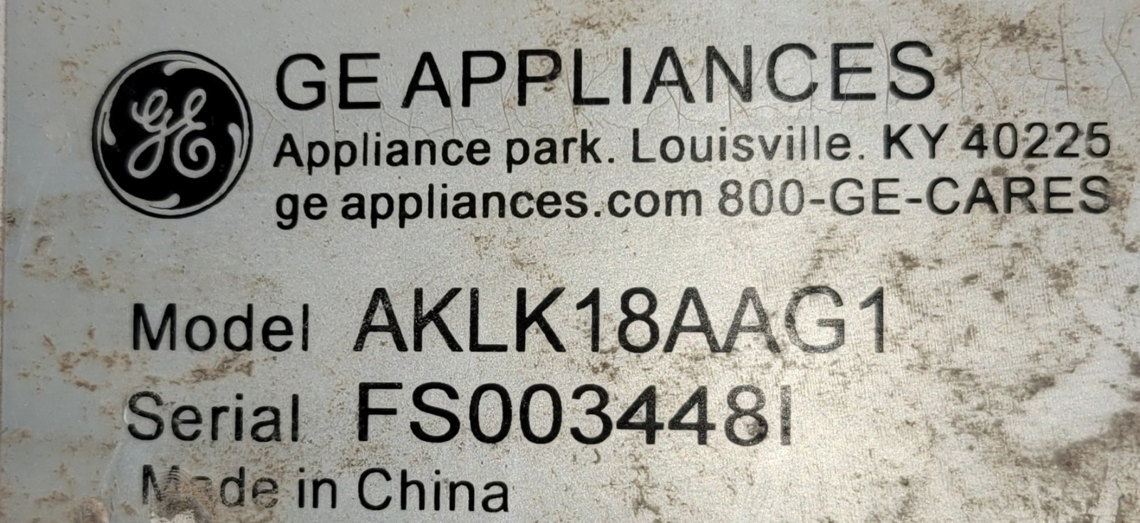 🚨 GE OEM Model AKLK18AAG1 Air Conditioner BLOWER WHEEL (WJ73X27805)