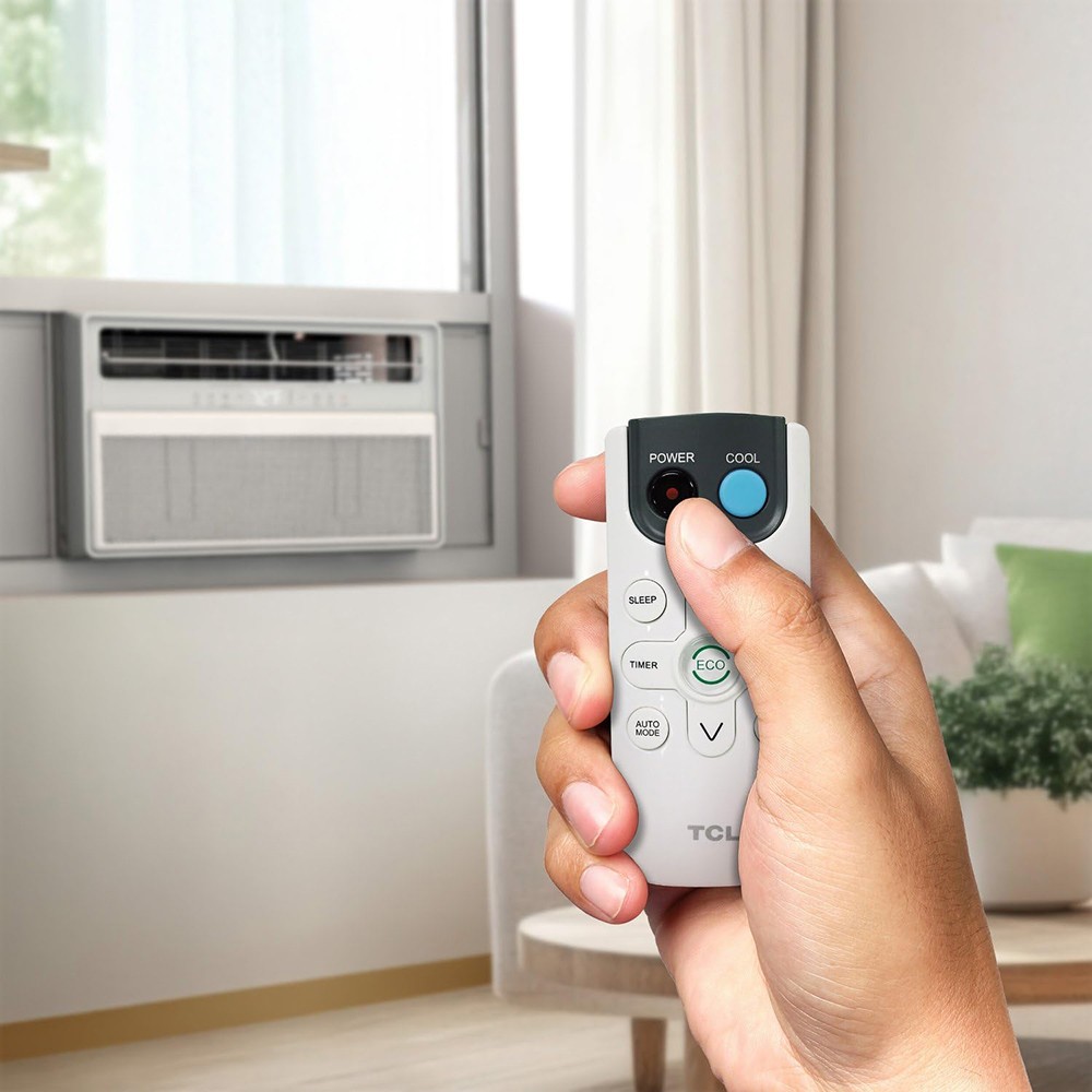 TCL H8W4KW Q-Series 8,000 BTU Smart Inverter Window Air Conditioner