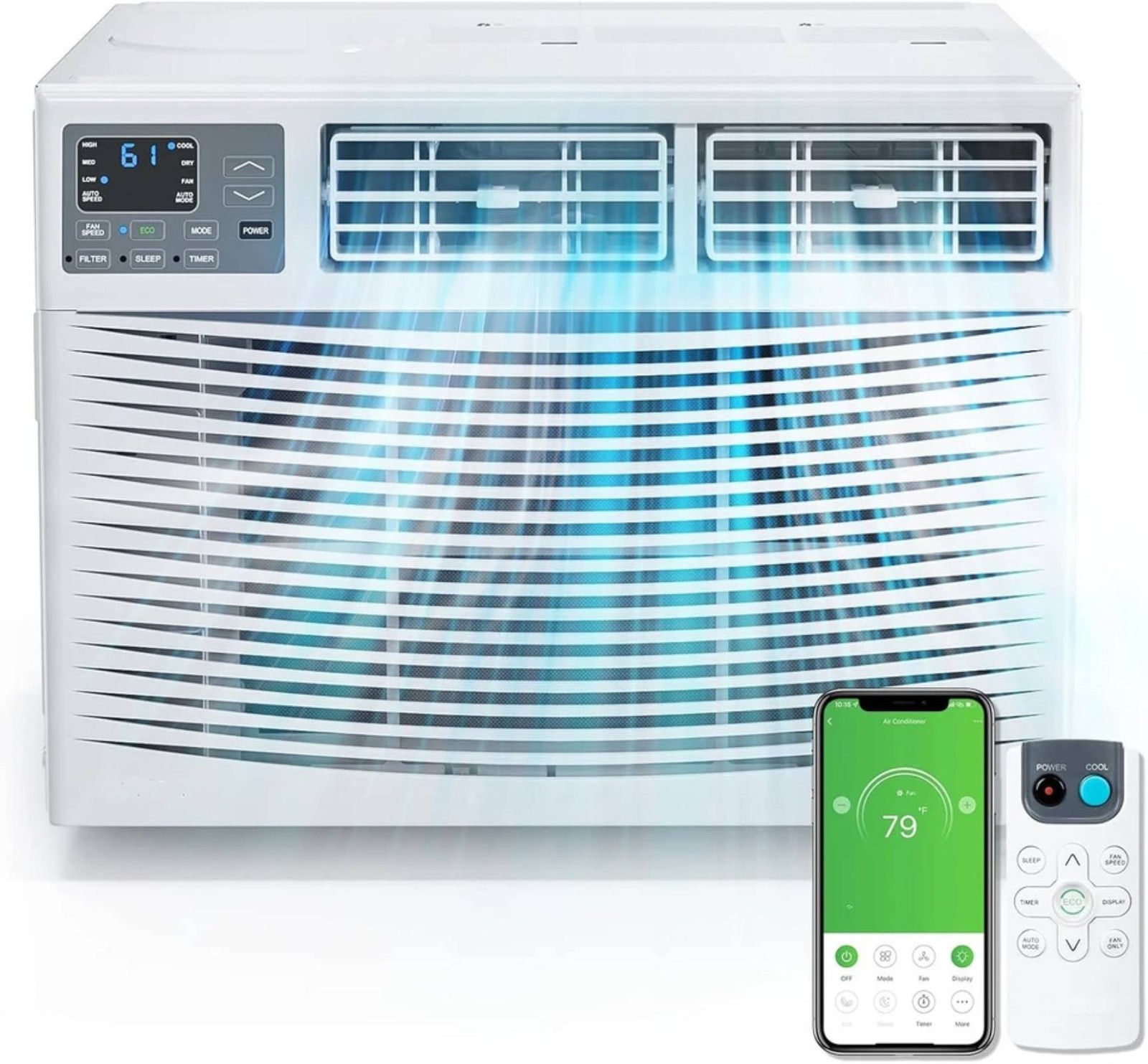 18000 BTU[WIFI APP Control]Window Air Conditioner AC Unit w/Remote Control