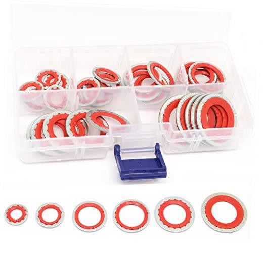 A/C Gasket Assortment 30 Pcs, 15-32241 GM Original Equipment AC Compressor Red