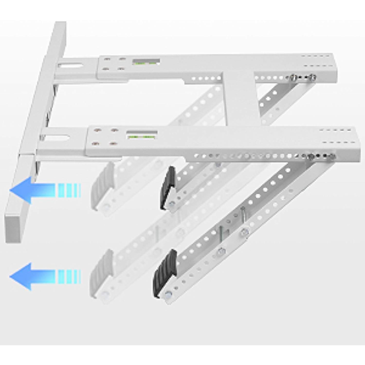 No Drilling Air Conditioner Support Bracket Adjustable Window AC Bracket Stand