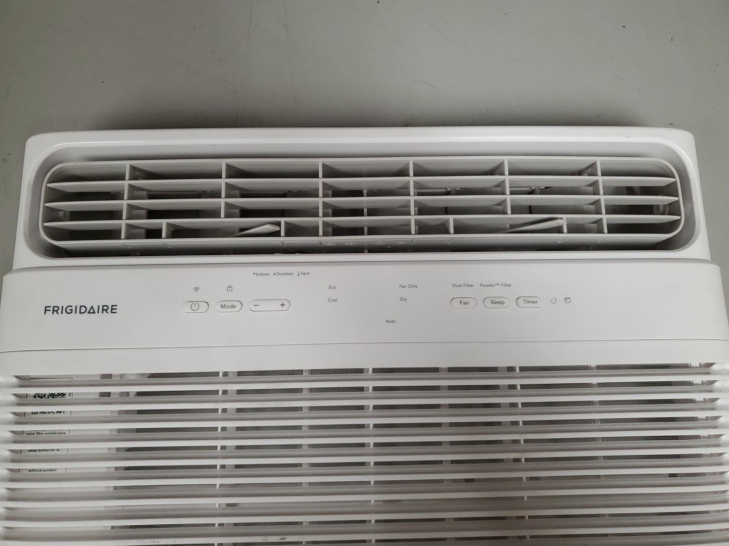 Frigidaire Front Frame With Control Panel For (FHWW104WD1) Air Conditioner