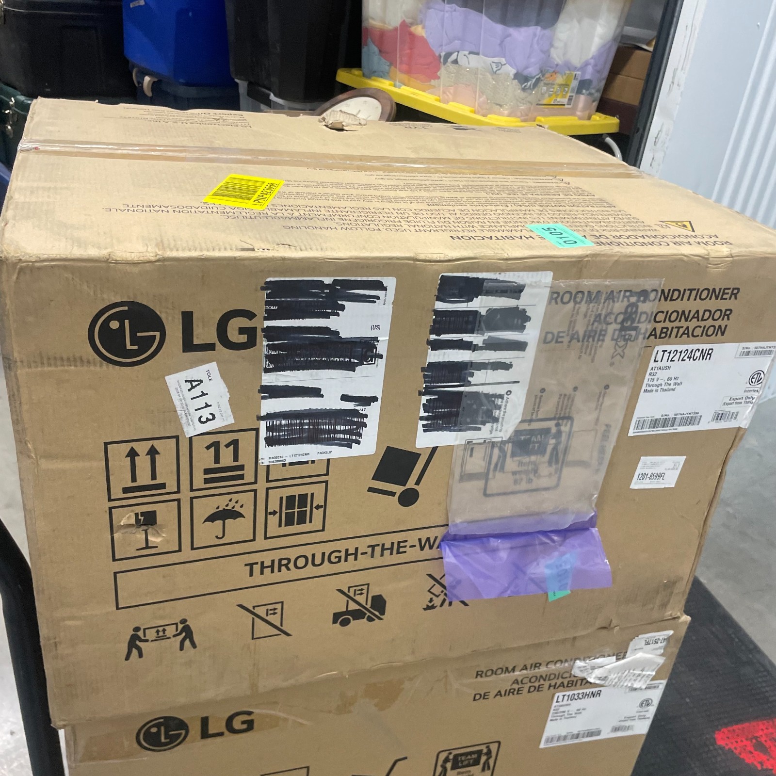 LG 11,800 BTU 115V Through the Wall Air Conditioner, LT12124CNR – WHITE