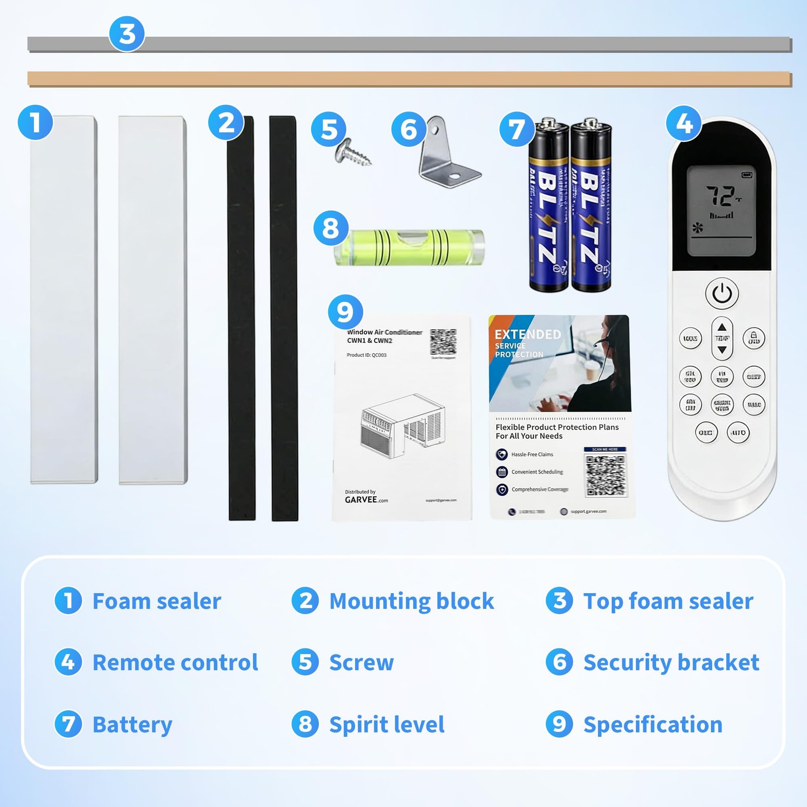 6000BTU U Shaped Window Air Conditioner, Window AC Units Cools up to 269 Sq. …