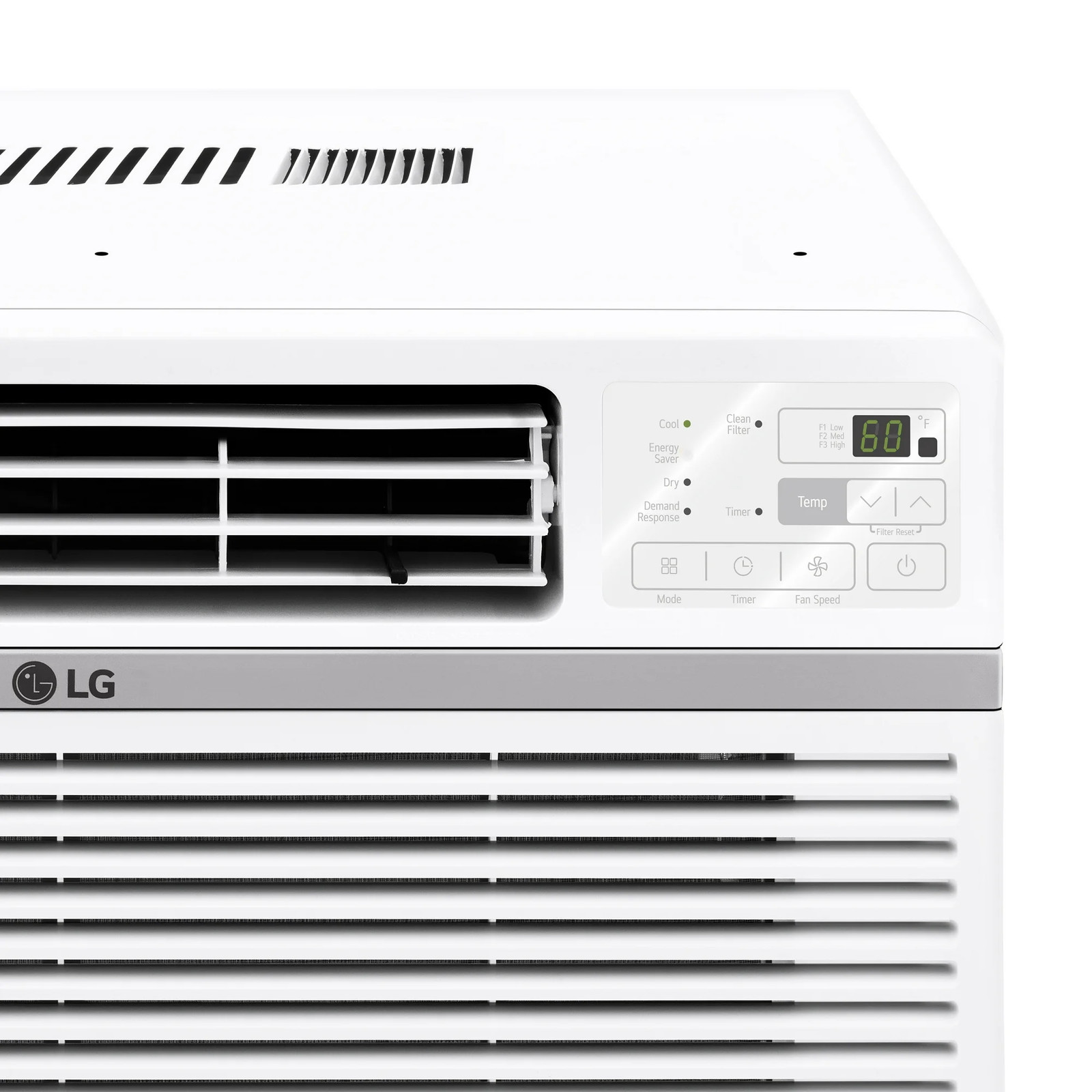 LG LW8024RD 8,000 BTU 350 Sq ft 115 V Window Air Conditioner with Remote