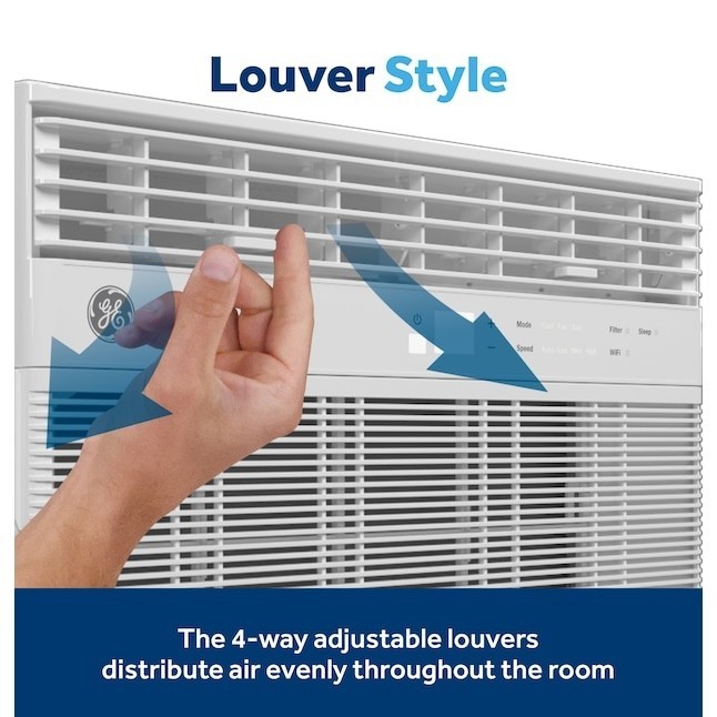 GE Large Room Window Air Conditioner , Remote Included ( 115-Volt , 12000-BTU )