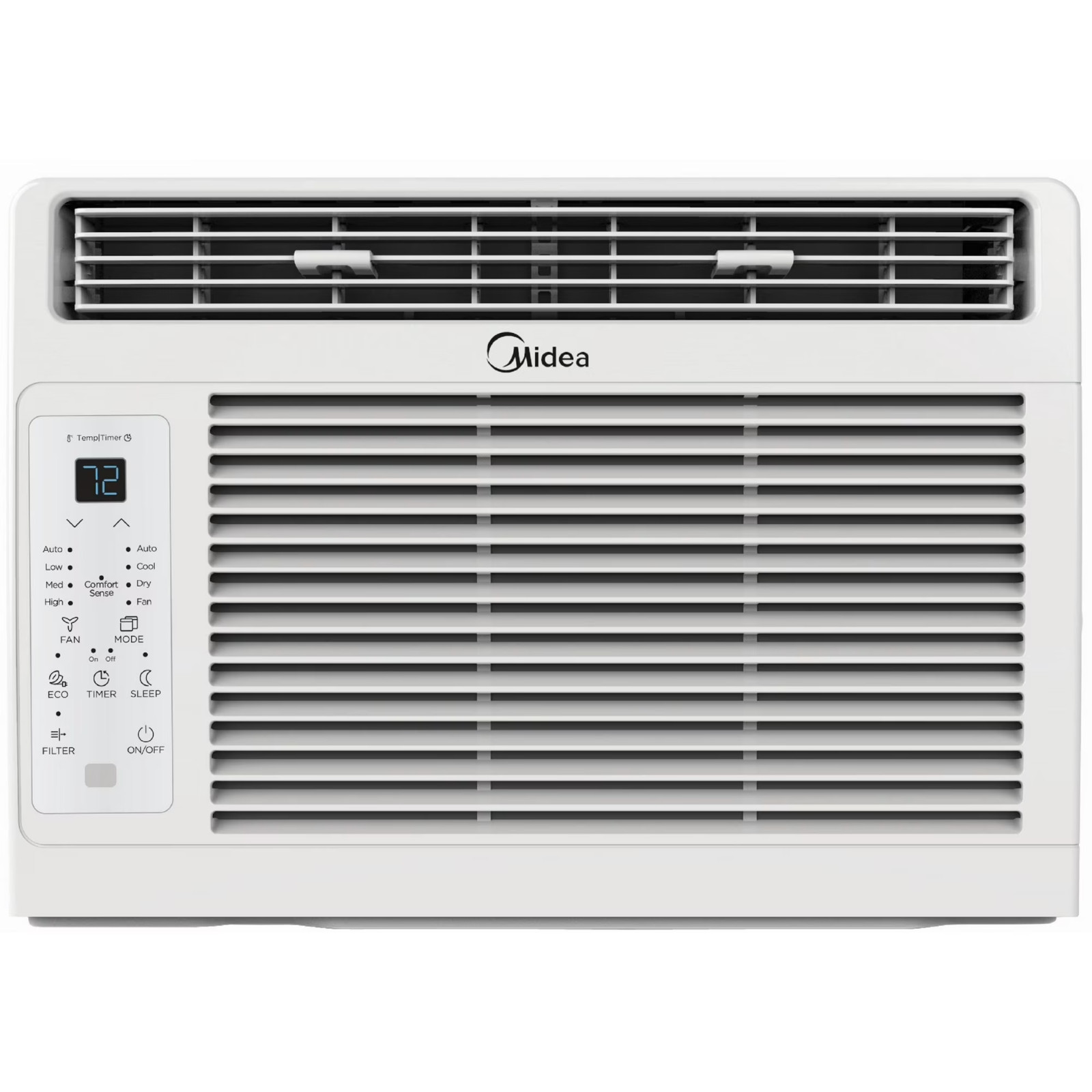 US Midea 5,000 BTU Window Air Conditioner, Cools Up To 150 Sq Ft, Remote, Progra