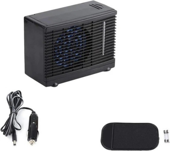 Portable Car Air Conditioner – 12V Mini Evaporative Cooling Fan for Vehicles