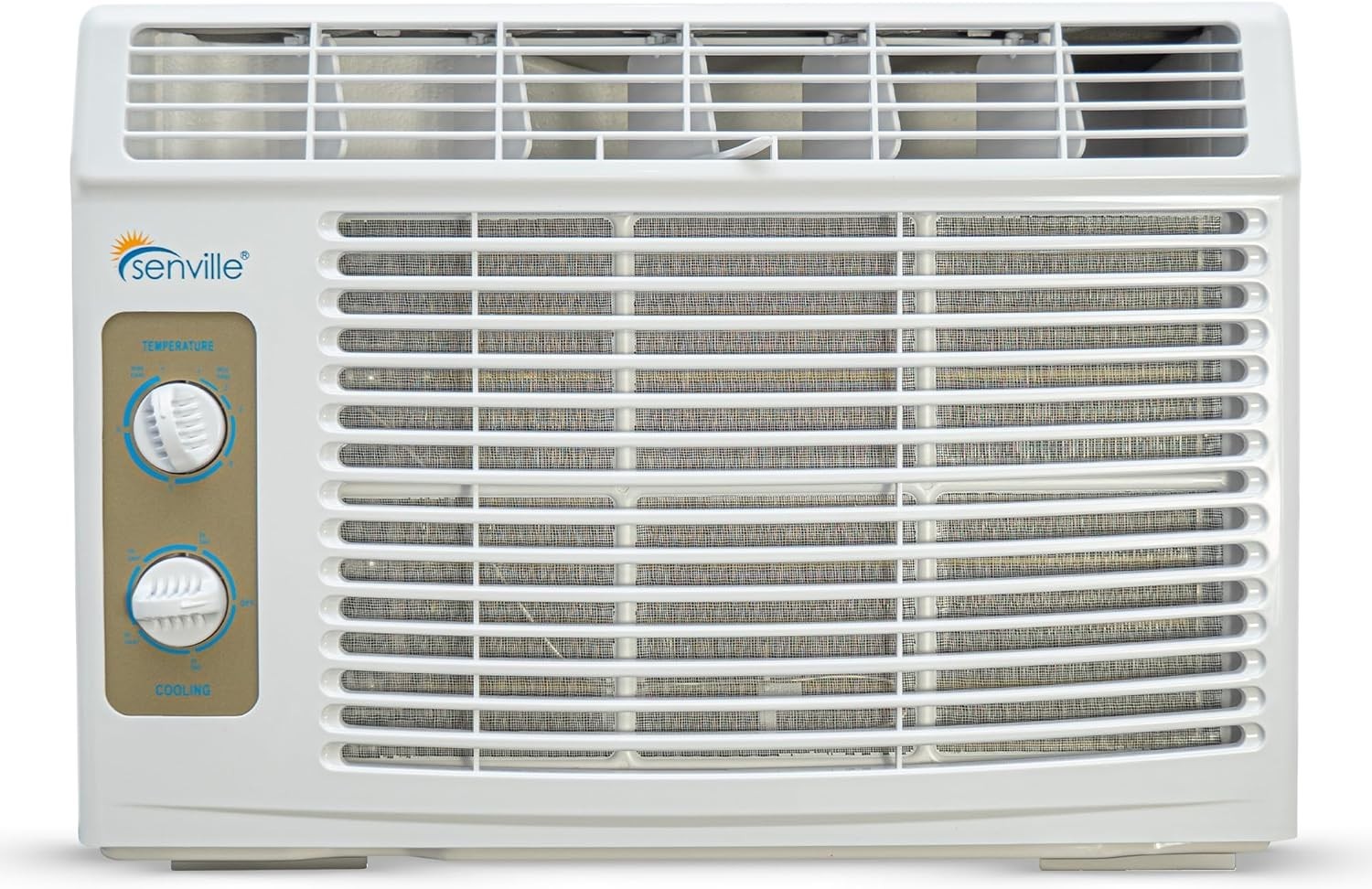 5,000 BTU Window Air Conditioner, Cools Up to 150 Sq. Ft., Easy to Use Mechan…