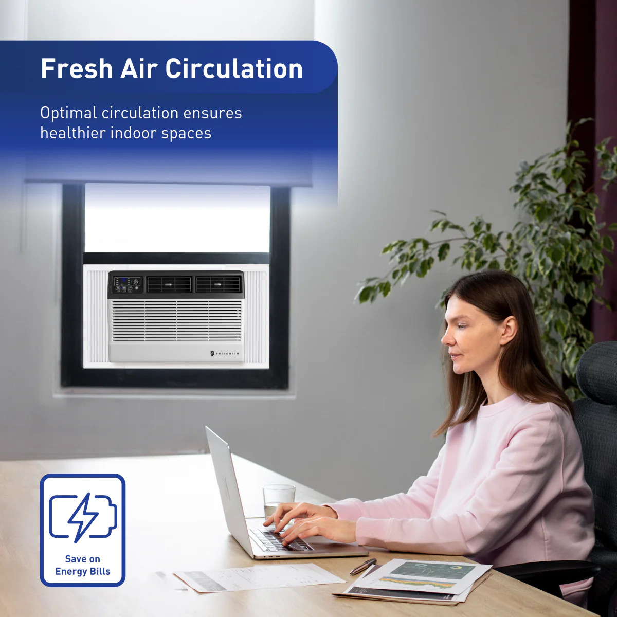 Friedrich 8,000 BTU Chill Premier Window Air Conditioner