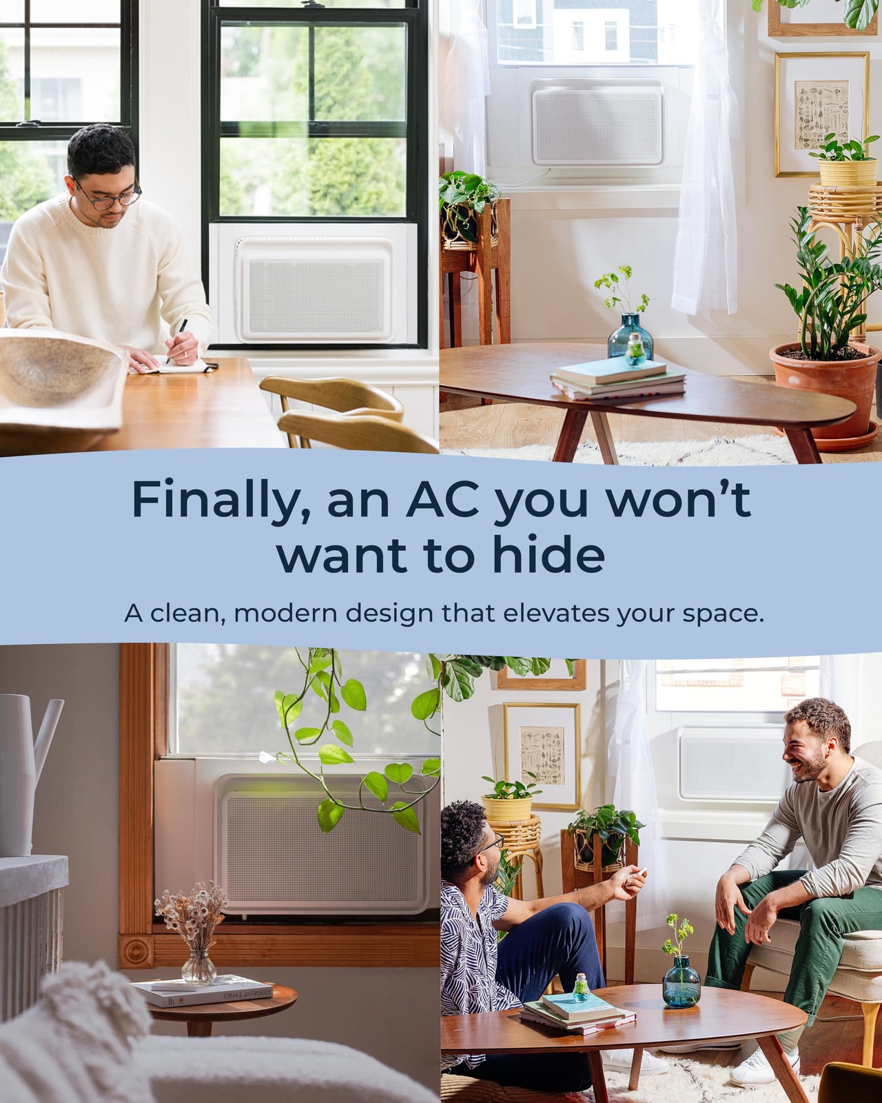 Windmill Window Air Conditioner Quiet & Smart, Easy Install, VoiceEnabled, R…