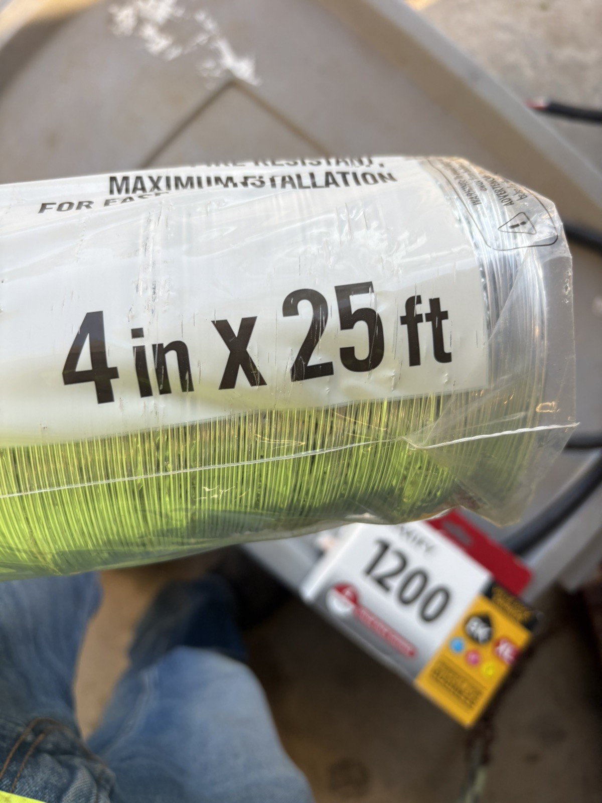 Everbilt TD425PHD 4 in. x 25 ft. Flexible Foil Duct