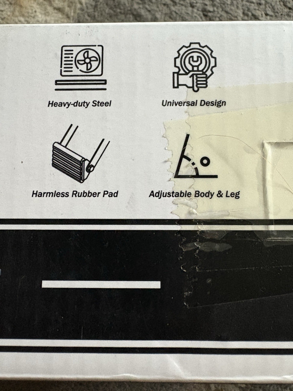 New! Universal AC Air Conditioner Heavy Duty Steel window bracket.