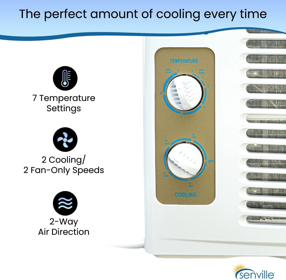 Senville 5000 BTU Window Air Conditioner