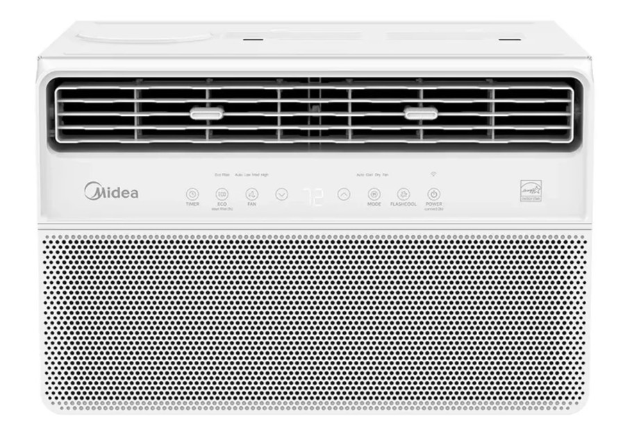 Midea 10,000 BTU DOE 450 sq ft Inverter Plus Smart Window Air Conditioner