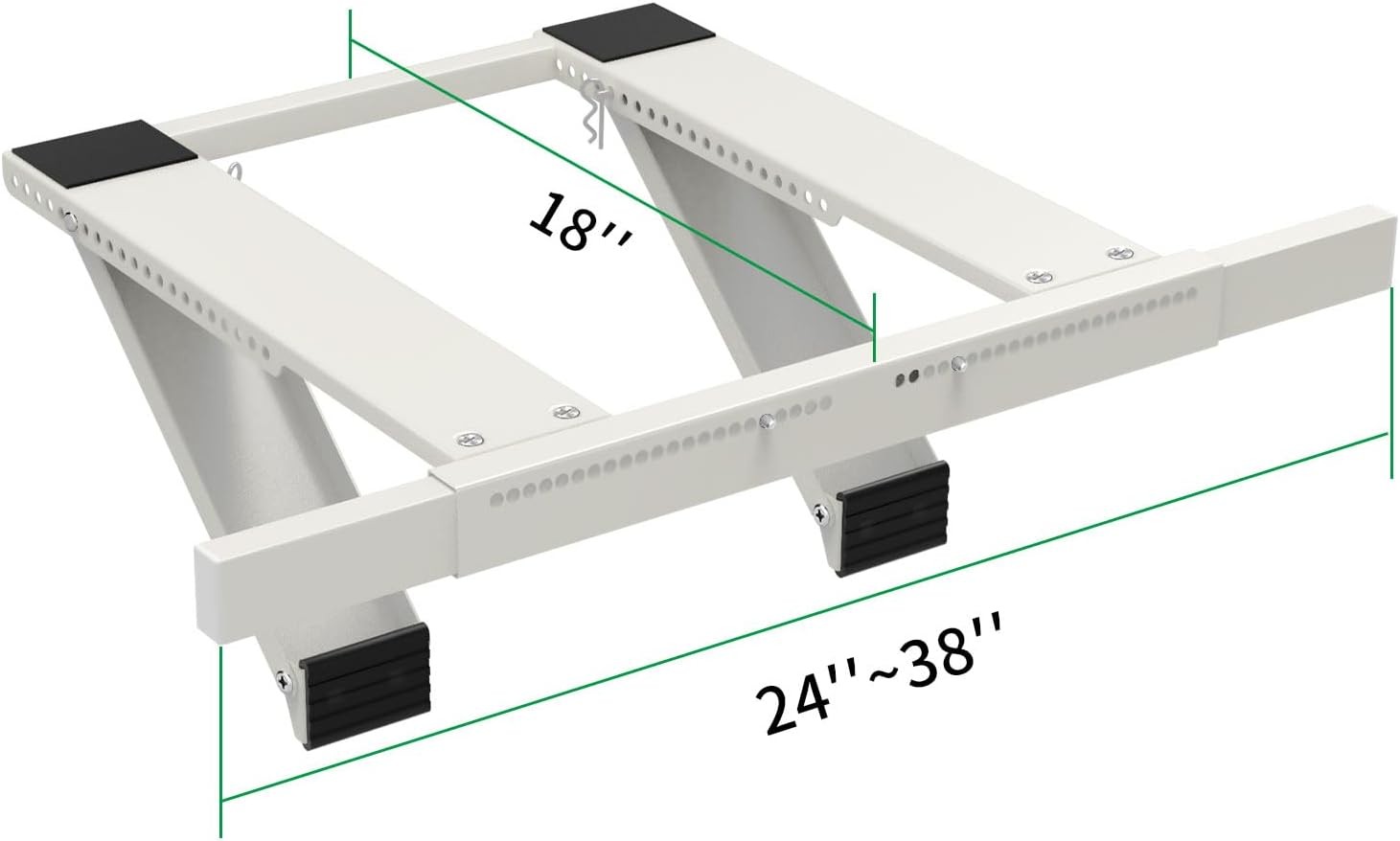 Window AC Bracket No Drill, up to 200 lbs