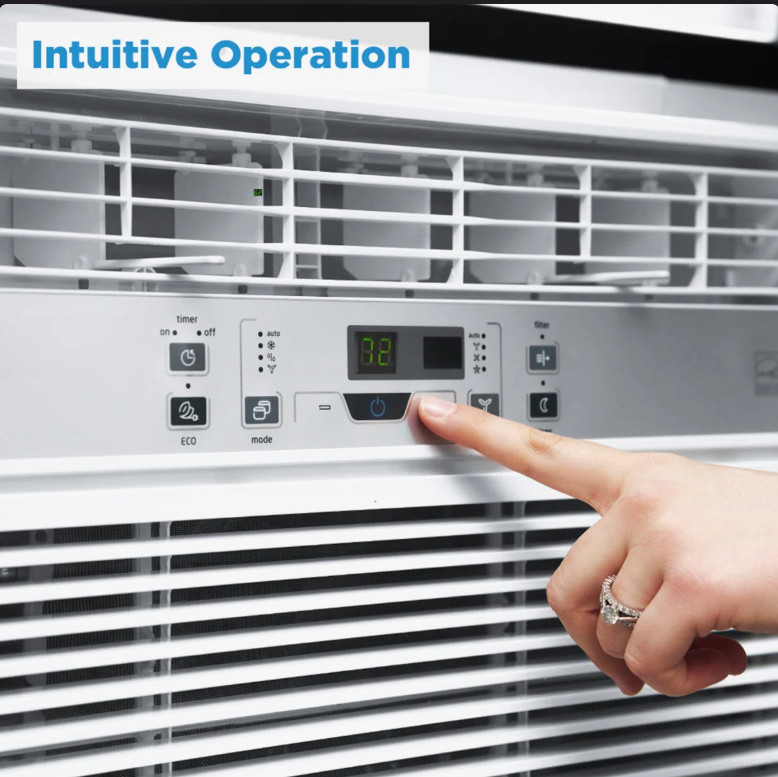 Midea EasyCool 8000 BTU Window Air Conditioner Energy Star Remote MAW08R1BWT