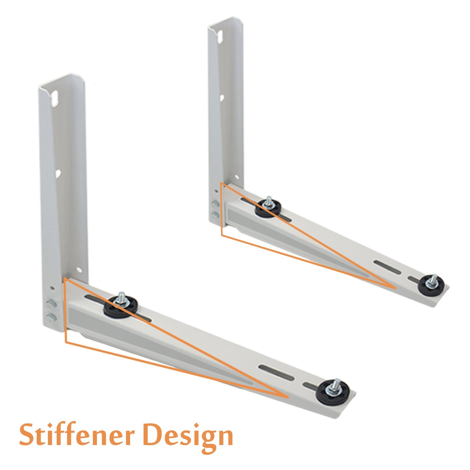 Ductless Mini Split AC Wall Mount Bracket for 7000-15000 BTU Units – Heavy Duty