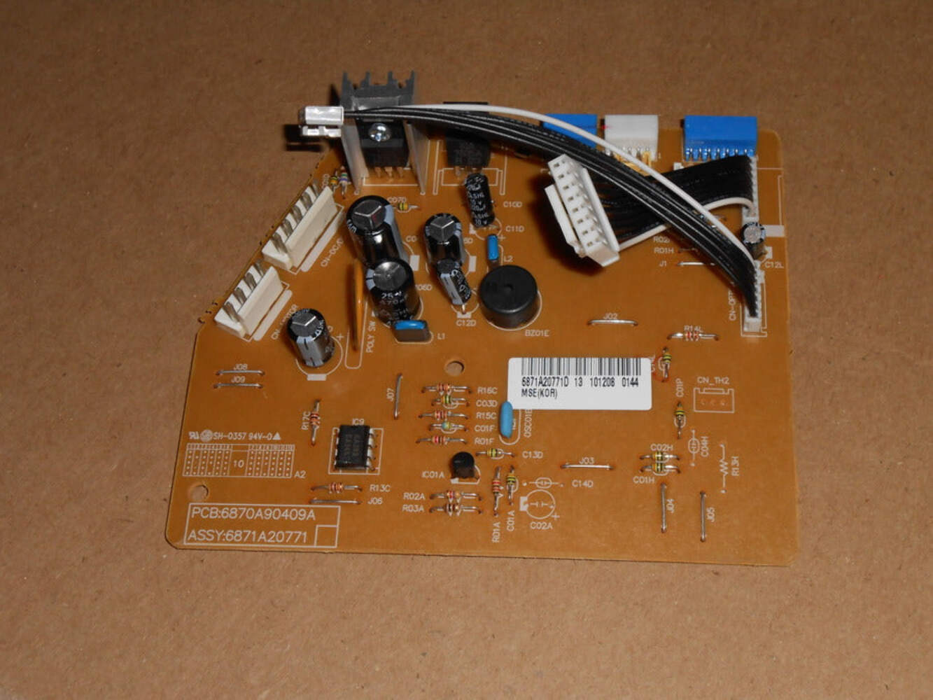 LG ELECTRONICS 6871A20771D/Y3673 AIR CONDITIONER PCB MAIN ASSEMBLY 171185