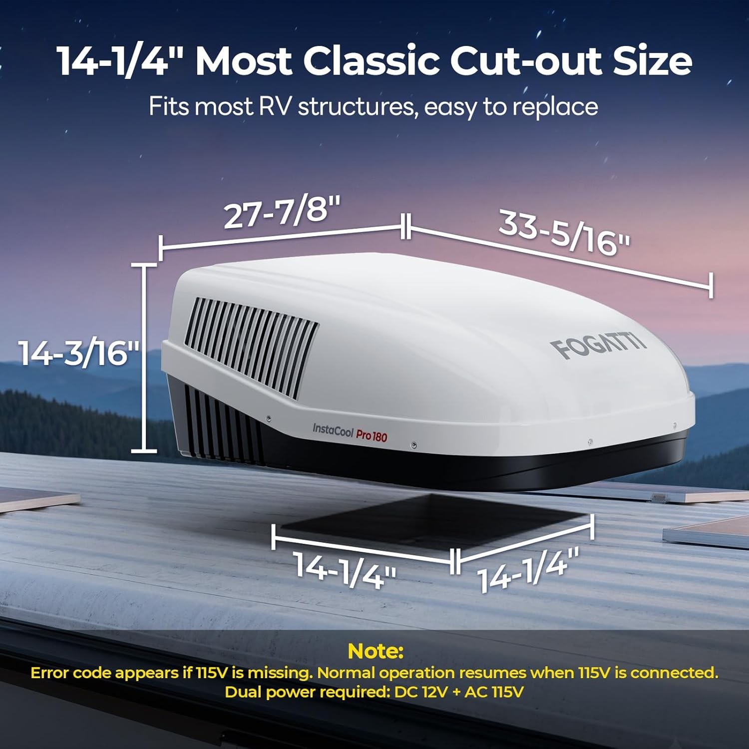 2218 BTUs Portable Air Conditioners Tent AC Unit Suitable for Camping RVs Outd