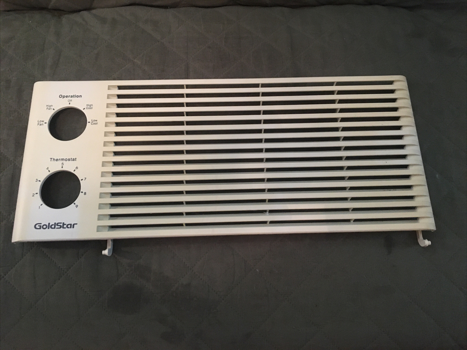 Goldstar ac model : R5050 Front Panel Air Grille 18.46×7.75×0.78 in