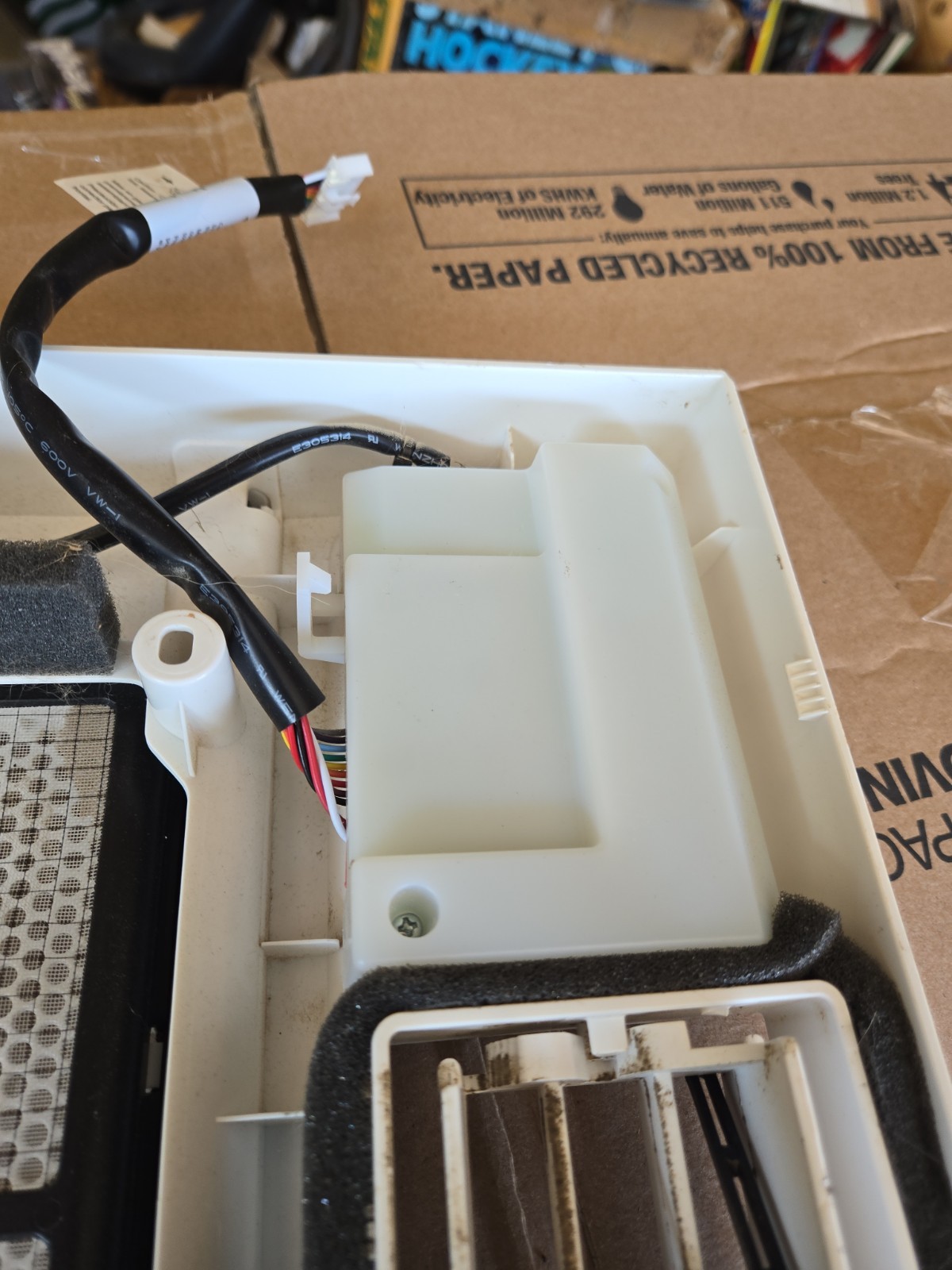 LG AIR CONDITIONER Front Panel W/ Electronics 23.5×15
