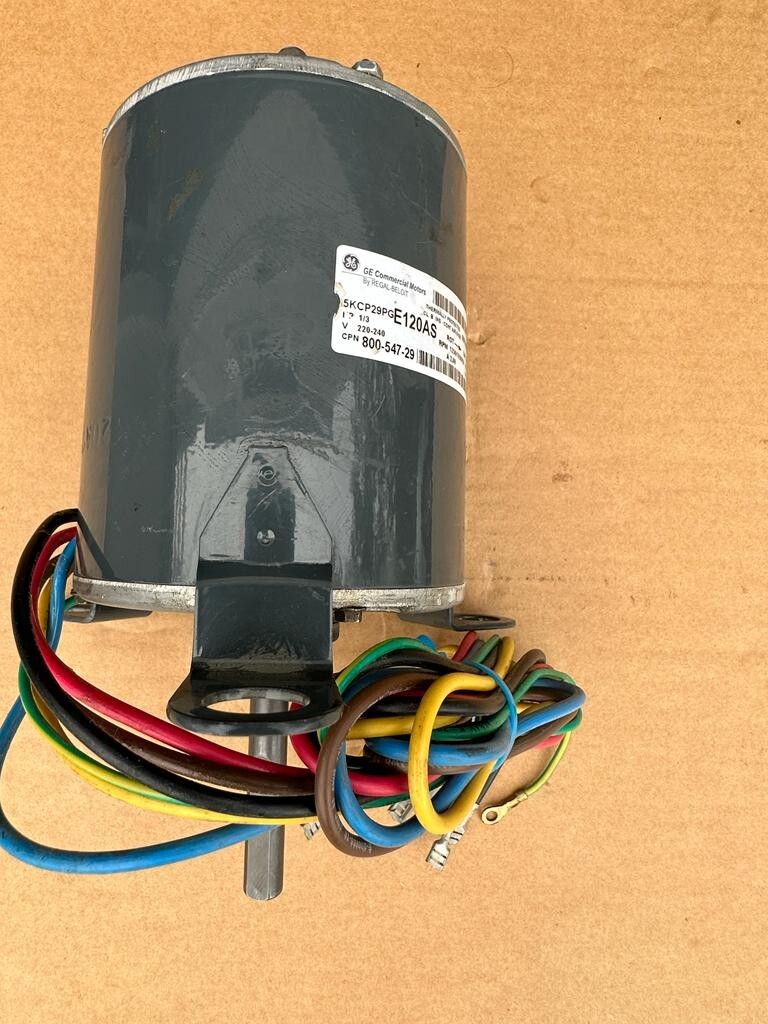 GE Motor Condenser Fan 1/3 HP Model # 5KCP29PG
