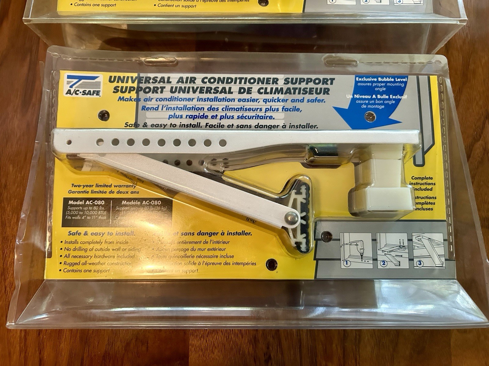 2 A/C Safe Universal Air Conditioner Supports Model AC-080 New Sealed Mount Brac