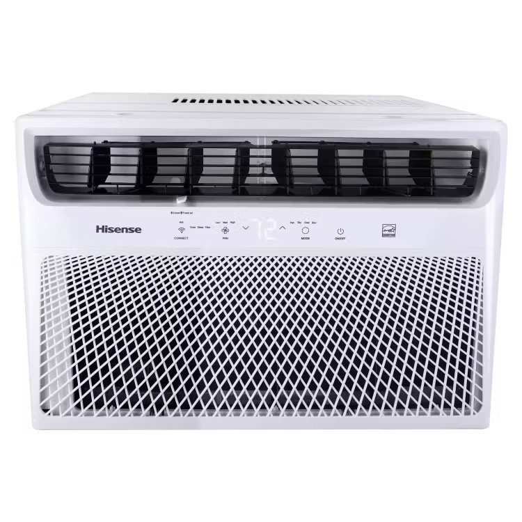 Hisense 450-sq ft Window Air Conditioner with Remote 115 Volts 10000-BTU Wi-Fi e